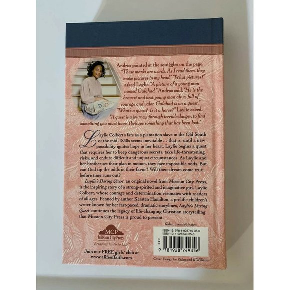 Laylie's Daring Quest (Life of Faith S.) by Hamilton, Kersten Hardback Book The - Picture 10 of 10